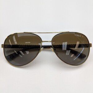 🕶️ Vogue VO3997-S 848/T5 Polarized Aviator Sunglasses 58/14-135 / JLI824🕶️​